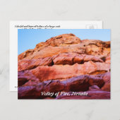 Valley of Fire State Park, Nevada Briefkaart (Voorkant / Achterkant)