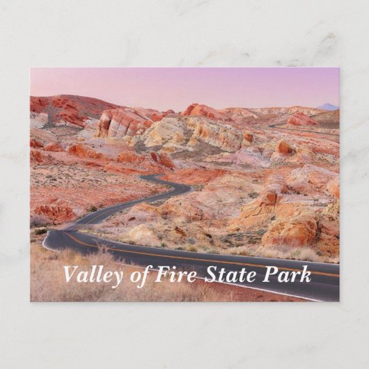 Valley of Fire State Park, Nevada Briefkaart (Voorkant)