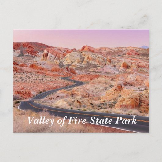 Valley of Fire State Park, Nevada Briefkaart (Voorkant)