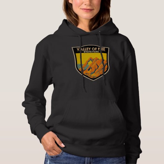 Valley of Fire State Park Nevada  Hoodie (Voorkant)