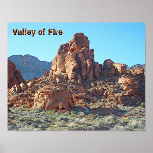 Valley of Fire State Park Poster (Voorkant)