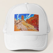 Valley of Fire State Park Trucker Pet (Voorkant)