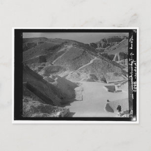 Valley of Royal Tombs, met Tutankhaman c. 1936 Briefkaart