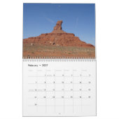Valley of the Gods, Utah Kalender (Feb 2027)