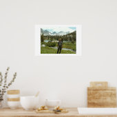 Valley of the Little Lakes Poster (Keuken)