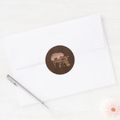 Valley of the Rhinoceros Ronde Sticker (Envelop)