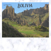 Valley of the Souls Bolivia-Briefkaart Briefkaart