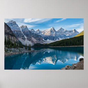 Valley of the Ten Peaks, Nationaal Park Banff Poster