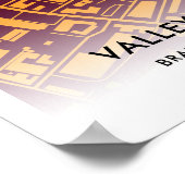 Valley Parade Poster - thuisbasis van Bradford Cit (Hoek)