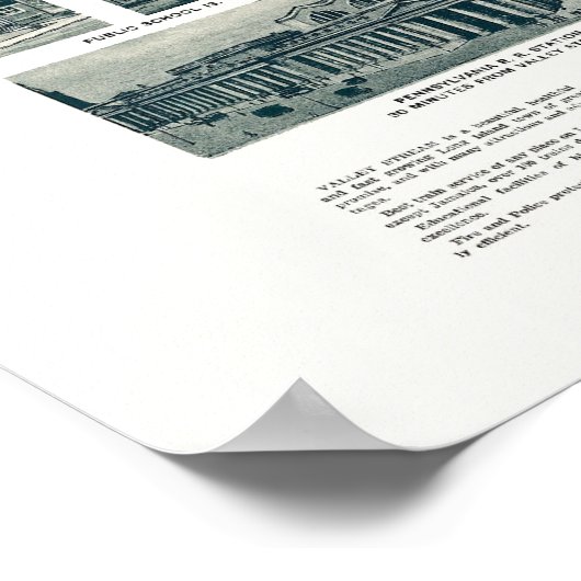 Valley Stream, NY Panoramic Map - 1924 Poster (Hoek)