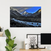 Valley to Aoraki Poster (Thuiskantoor)