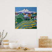 Valley Uitzicht en Parkdale Poster (Keuken)