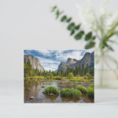 Valley Uitzicht in het Nationaal Park Yosemite Briefkaart (Staand voorkant)