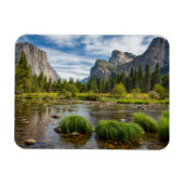 Valley Uitzicht in het Nationaal Park Yosemite Magneet (Horizontaal)