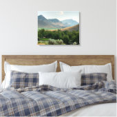 Valley View Canvas Afdruk (Insitu (Slaapkamer))