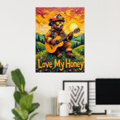 Valley Vista Vibes: De honingzoete harmonie van Be Poster (Thuiskantoor)