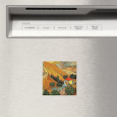 Valley with Plowman (F727)Van Gogh Fine Art Magneet (Insitu (Vaatwasser))
