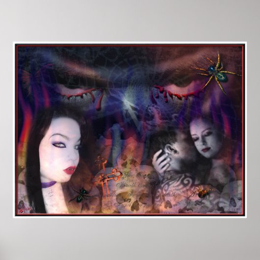 Valleyof van de Schaduw Poster (Voorkant)