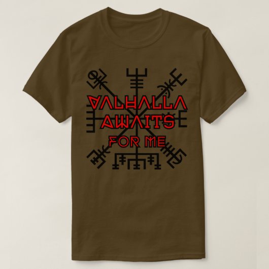 Vallhala Awaits T-shirt (Design voorkant)