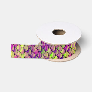 Valln Paarse en groene weegschalen Lint