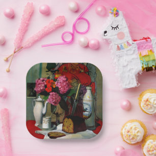 Vallotton - Stilleven in Chinese schilderkunst Papieren Bordje