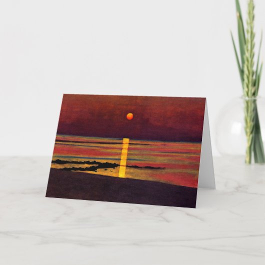 Vallotton - Sunset Kaart (Voorkant)