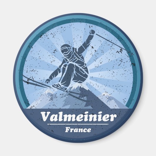 Valmeinier Skigebied Magneet (Voorkant)