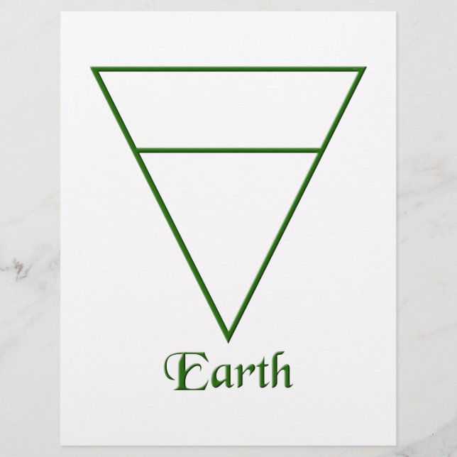 Valn Pagan Earth Element Symbol (Voorkant)