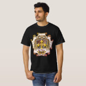 Valor  Family Crest Surname t-shirt (Devant entier)