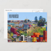 valparaíso briefkaart (Voorkant / Achterkant)