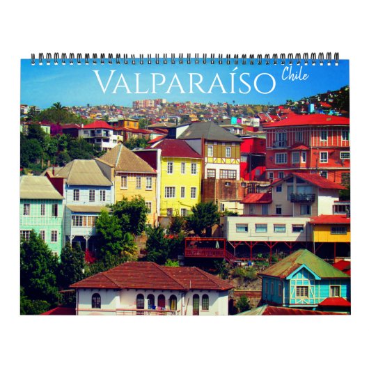 Valparaíso Chili 2025 groot Kalender (Hoes)