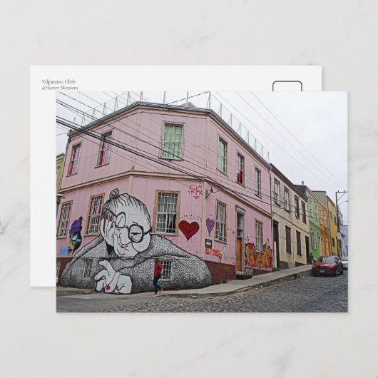 Valparaiso, Chili Briefkaart (Voorkant / Achterkant)