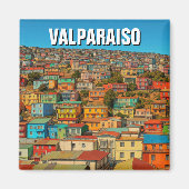 Valparaiso Chili Magneet (Voorkant)