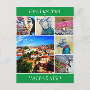 valparaíso greetings briefkaart