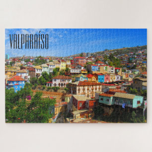 valparaiso-kleuren legpuzzel