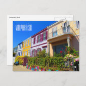 valparaíso street briefkaart (Voorkant / Achterkant)