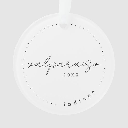 Valpariaso, Indiana IN Travel États-Unis Simple (devant)