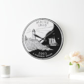 Vals Maine State Quarter Klok (Huis)