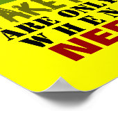 VALS vs ECHT ~ 12x12 Poster (Hoek)