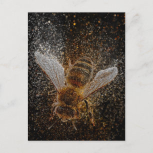 Valse bijen zijn Magisch Briefkaart