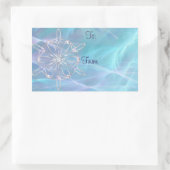 Valse des Stickers Cadeau des Snowflakes (Sac)