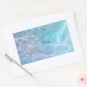 Valse des Stickers Cadeau des Snowflakes (Enveloppe)