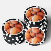 Valse pompoenstapel poker chips (Opstapeling)