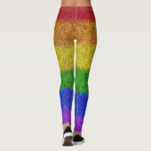 Valse regenbooggradiënt leggings (Achterkant)