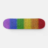 Valse regenbooggradiënt skateboard (Horizontaal)