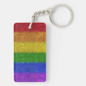 Valse regenbooggradiënt sleutelhanger (achterkant)