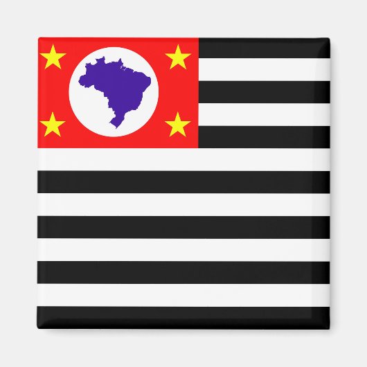 Valsymbool van Sao Paulo Magneet (Voorkant)