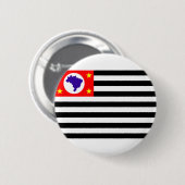 Valsymbool van Sao Paulo Ronde Button 5,7 Cm (Voorkant /achterkant)