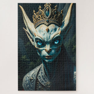 Valtharion Oude Azuurblauwe Elf Koning Donkere Fan Legpuzzel