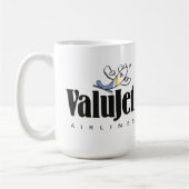  ValuJet Airlines-bril Koffiemok (Links)